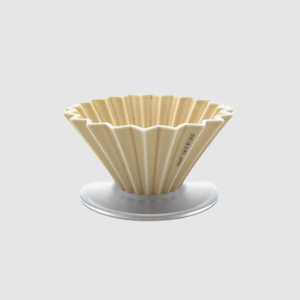 ORIGAMI DRIPPER M MATTE BEIGE